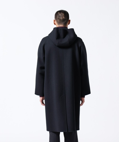 セール】｢ASSEMBLANC｣ダブルフェイスリバーフードコート（その他