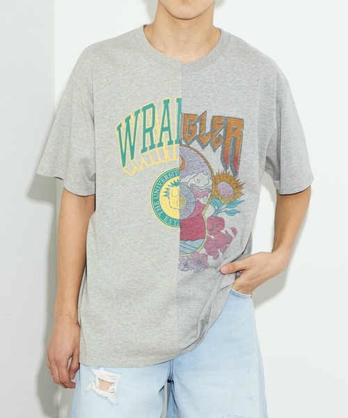 WRANGLER　リメイク　ヴンテージ セール】Wrangler/ラングラー リメイクTシャツ（Tシャツ/カットソー
