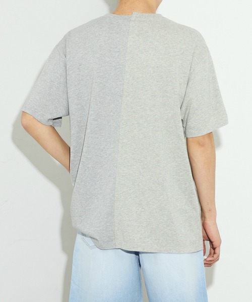 Wrangler(ラングラー)の「Wrangler/ラングラー リメイクTシャツ(Tシャツ/カットソー・メンズ・チャコールグレー/グレー・FREE)」の9枚目の写真