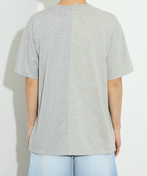 Wrangler(ラングラー)の「Wrangler/ラングラー リメイクTシャツ(Tシャツ/カットソー・メンズ・チャコールグレー/グレー・FREE)」の10枚目の写真