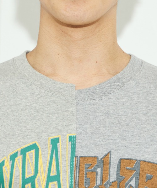 Wrangler(ラングラー)の「Wrangler/ラングラー リメイクTシャツ(Tシャツ/カットソー・メンズ・チャコールグレー/グレー・FREE)」の11枚目の写真