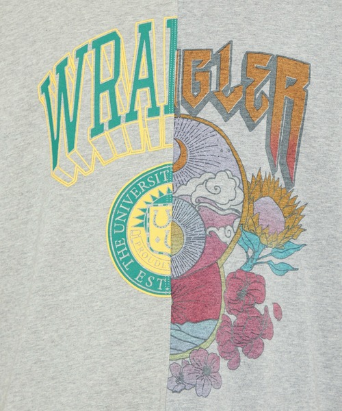 Wrangler(ラングラー)の「Wrangler/ラングラー リメイクTシャツ(Tシャツ/カットソー・メンズ・チャコールグレー/グレー・FREE)」の12枚目の写真