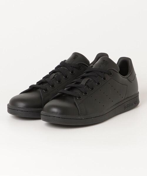 adidas（アディダス）の「adidas STAN SMITH アディダス スタンスミス（スニーカー・メンズ・ホワイト/ホワイト×ブラック/ブラック・23cm/23.5cm/24cm/24.5cm/25cm/25.5cm/26cm/26.5cm/27cm/27.5cm/28cm/28.5cm/29cm/22cm/22.5cm）」の3枚目の写真