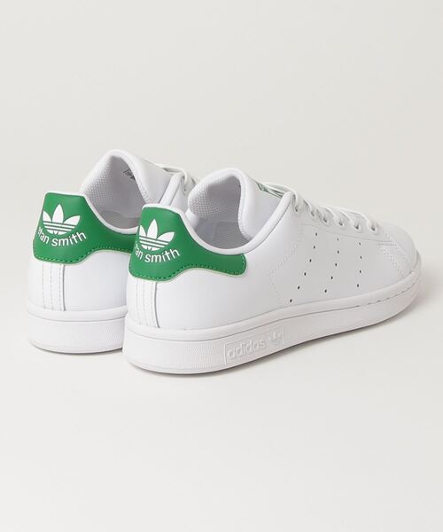 adidas（アディダス）の「adidas STAN SMITH アディダス スタンスミス（スニーカー・メンズ・ホワイト/ホワイト×ブラック/ブラック・23cm/23.5cm/24cm/24.5cm/25cm/25.5cm/26cm/26.5cm/27cm/27.5cm/28cm/28.5cm/29cm/22cm/22.5cm）」の4枚目の写真