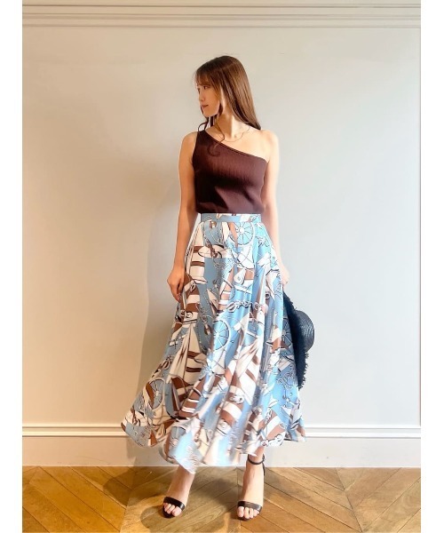 セール】【LOULOU WILLOUGHBY】ワンショルダーアンサンブル