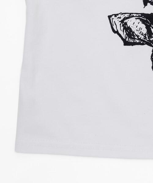 dispark（ディスパーク）の「DISPARK/レースデザインバタフライトップス（Tシャツ/カットソー・レディース・ブラック/ホワイト・FREE）」の17枚目の写真