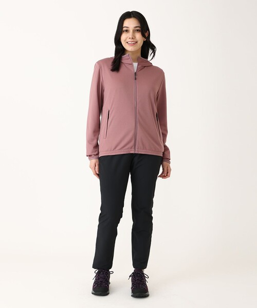 Columbia（コロンビア）の「UVカット 速乾 軽量 Columbia／ウィメンズ アラトナ トレイル ロングスリーブ フルジップ ／コロンビア（パーカー・レディース・ブラック/オレンジ/ホワイト/ベージュ/レッド・S/L/XL/M）」の21枚目の写真