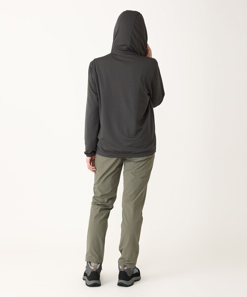 Columbia（コロンビア）の「UVカット 速乾 軽量 Columbia／ウィメンズ アラトナ トレイル ロングスリーブ フルジップ ／コロンビア（パーカー・レディース・ブラック/オレンジ/ホワイト/ベージュ/レッド・S/L/XL/M）」の18枚目の写真