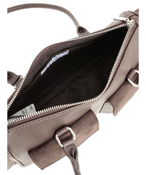 dazzlin（ダズリン）の「ツインポケットボストンバッグ（ボストンバッグ・レディース・オフホワイト/ブルー/ブラウン/オレンジ・FREE）」の9枚目の写真