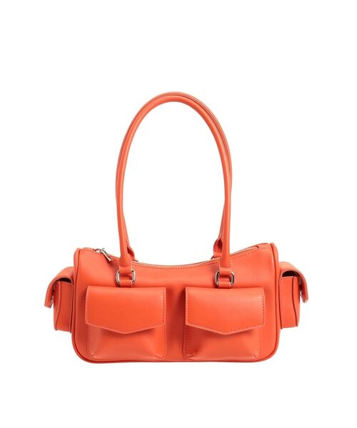 dazzlin（ダズリン）の「ツインポケットボストンバッグ（ボストンバッグ・レディース・オフホワイト/ブルー/ブラウン/オレンジ・FREE）」の12枚目の写真