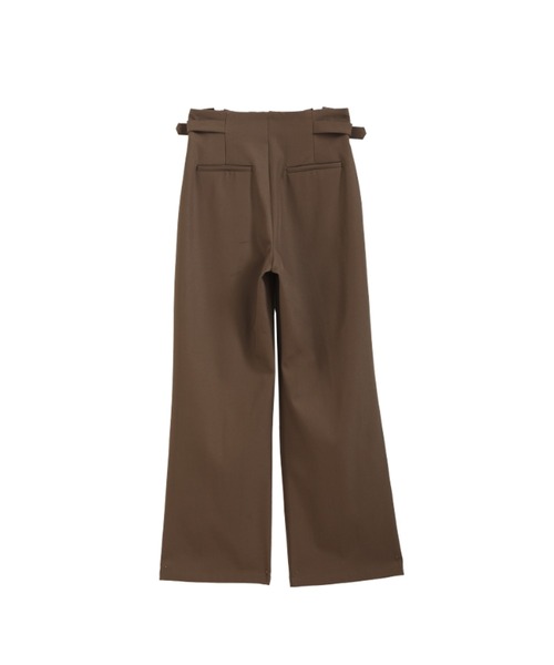 nouvellemoi(ヌーベルモイ)の「サイドベルトストレートパンツ(その他パンツ・レディース・ブラック/ピンク・S/PS/M)」の12枚目の写真