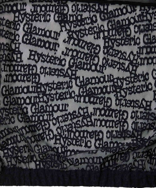 HYSTERIC GLAMOUR(ヒステリックグラマー)の「TYPE LOGO柄ジャカード ブルゾン(ブルゾン・レディース・グリーン系その他/ブラック系その他・FREE)」の11枚目の写真