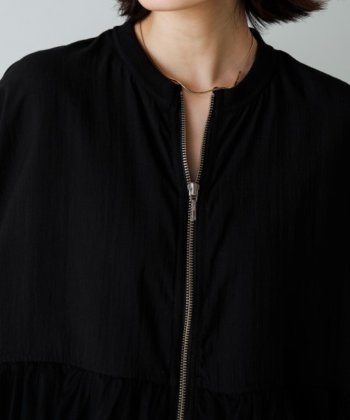 Bou Jeloud（ブージュルード）の「チュールドッキングジャケット（その他アウター・レディース・ブラック/ホワイト系その他・FREE）」の13枚目の写真