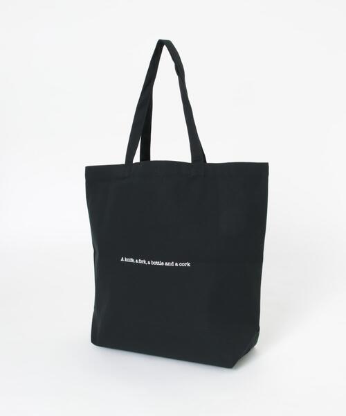 URBAN RESEARCH（アーバンリサーチ）の「BLANKMAG　002 Tote Bag（エコバッグ/サブバッグ・メンズ・ブラック・FREE）」の3枚目の写真
