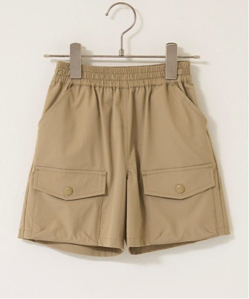 b・ROOM（ビールーム）の「カーゴポケット4分丈パンツ（その他パンツ・キッズ・ベージュ/アイボリー/ダークブラウン/ブラック/カーキ/ブルー系その他2・130cm/120cm/150cm/140cm/110cm/100cm）」の8枚目の写真