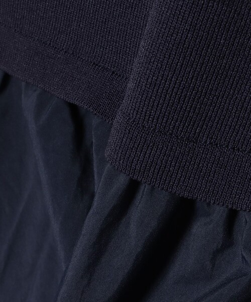 BEAMS HEART(ビームスハート)の「異素材ペプラムニットトップス&スカート セットアップ(セットアイテム)(ワンピース・レディース・ブラック/ブラウン/ネイビー・FREE)」の22枚目の写真