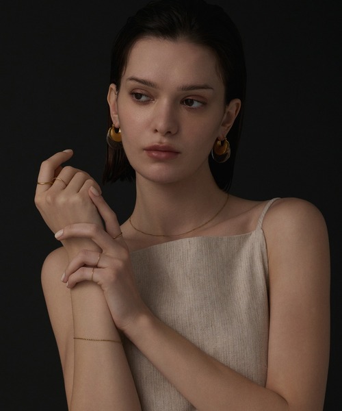 CENE（セネ）の「【CENE】セネ/スリムシンプルリング（リング・レディース・シルバー/ゴールド・#11/#9/#7/#13）」の7枚目の写真