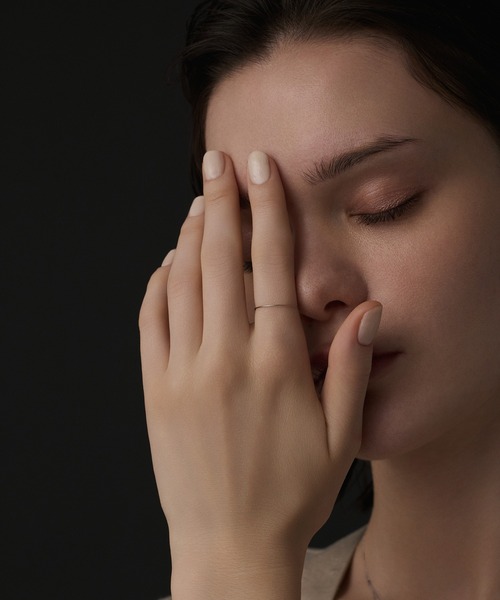 CENE（セネ）の「【CENE】セネ/スリムシンプルリング（リング・レディース・シルバー/ゴールド・#11/#9/#7/#13）」の8枚目の写真