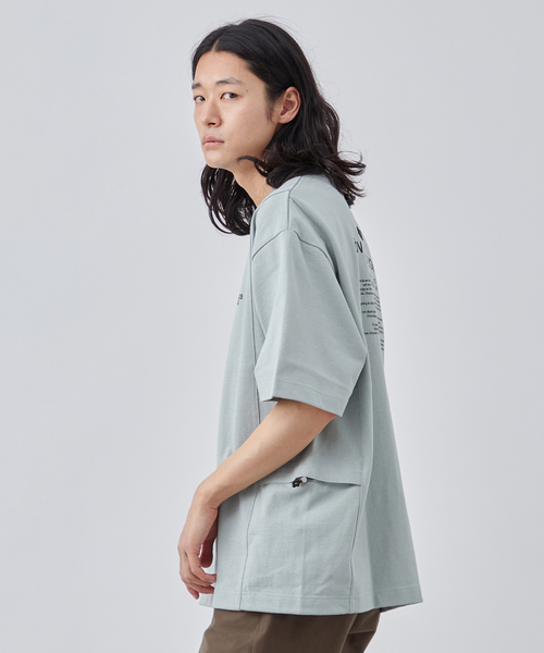 B.C STOCK(ベーセーストック)の「【OLIVEDRAB/オリーブドラブ】キャリーポケット ショートスリーブTEE(Tシャツ/カットソー・メンズ・グレー/ライトグリーン/ホワイト/ブラック・X-LARGE/LARGE/MEDIUM)」の8枚目の写真