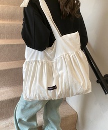 mebole | プリーツリボントート(トートバッグ)