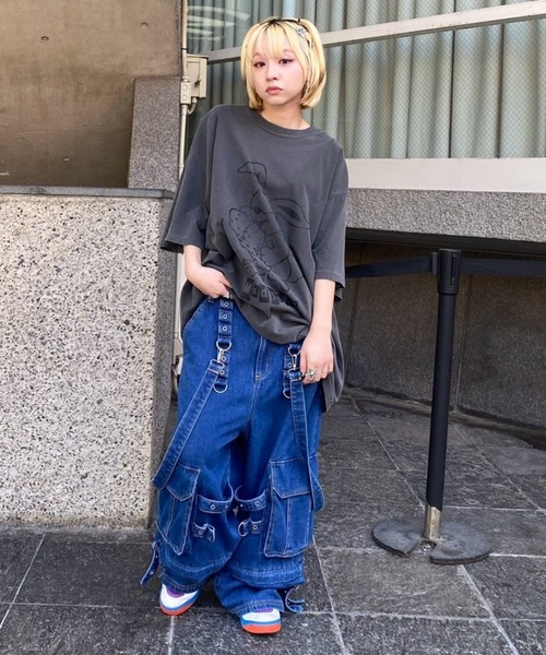セール】2WAY CARGO DENIM パンツ（デニムパンツ）｜Candy