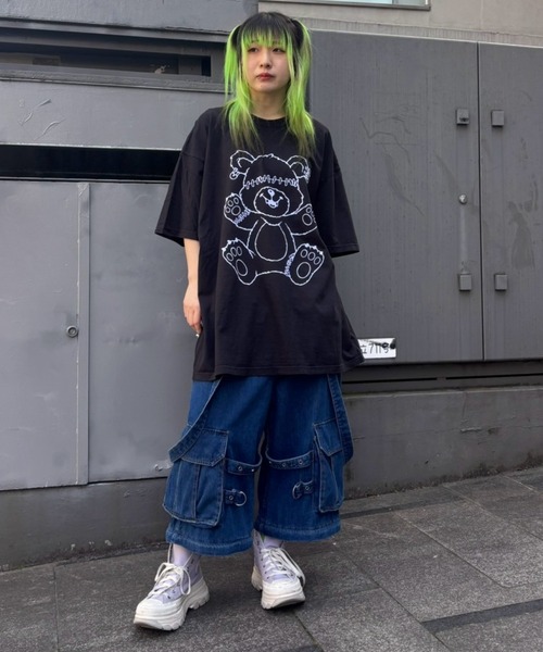 セール】2WAY CARGO DENIM パンツ（デニムパンツ）｜Candy