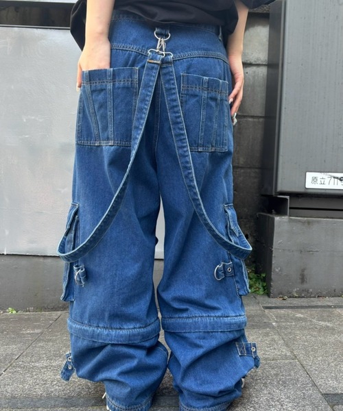2WAY CARGO DENIM PANTS | Candy Stripper（キャンディ