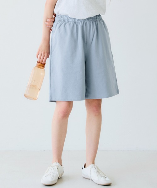 coca(coca)(コカ)の「\26ss新色追加・ユニセックス/ インレイスウェットハーフパンツ(スウェットパンツ・メンズ・チャコール/ネイビー/ダークブラウン/グレー/ライトブルー/ライトベージュ/カーキ/ブラック・XL/M/L)」の7枚目の写真