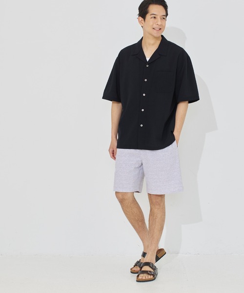 coca(coca)(コカ)の「\26ss新色追加・ユニセックス/ インレイスウェットハーフパンツ(スウェットパンツ・メンズ・チャコール/ネイビー/ダークブラウン/グレー/ライトブルー/ライトベージュ/カーキ/ブラック・XL/M/L)」の19枚目の写真