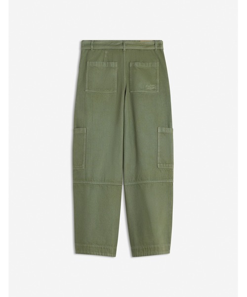 Maison Kitsune（メゾンキツネ）の「BELTED UTILITY PANTS（その他パンツ・メンズ・ライトオリーブ・28/31/30/32/29）」の2枚目の写真