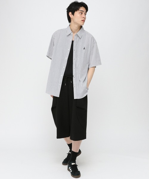 LAND MUSEUM(ランドミュージアム)の「LAND MUSEUM/サイドラインパンツ(スウェットパンツ・メンズ・ブラック/グレー・FREE)」の14枚目の写真