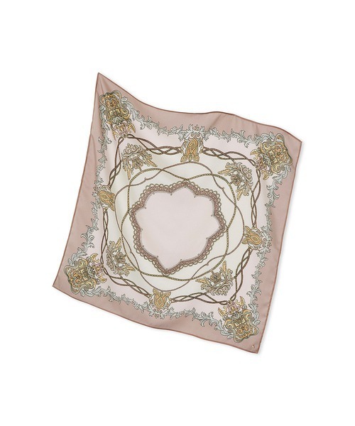 SNIDEL（スナイデル）の「ベーシックスカーフ（バンダナ/スカーフ・レディース・ライトピンク/ライトブルー/ブラウン/ベージュ・FREE）」の4枚目の写真