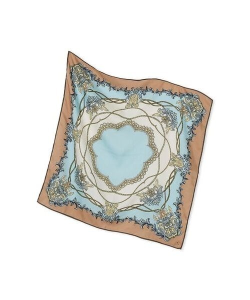 SNIDEL（スナイデル）の「ベーシックスカーフ（バンダナ/スカーフ・レディース・ライトピンク/ライトブルー/ブラウン/ベージュ・FREE）」の3枚目の写真