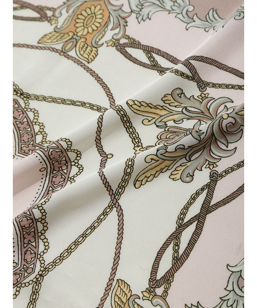 SNIDEL（スナイデル）の「ベーシックスカーフ（バンダナ/スカーフ・レディース・ライトピンク/ライトブルー/ブラウン/ベージュ・FREE）」の21枚目の写真