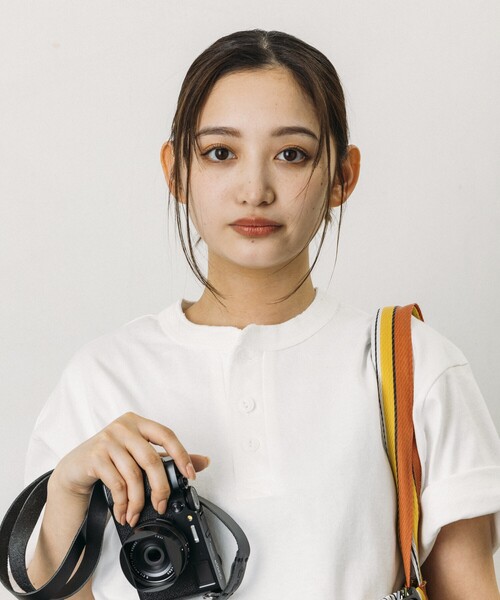 FREAK'S STORE(フリークスストア)の「HEAVY WEIGHT / ヘビーウェイト ヘンリーネック ショートスリーブTシャツ/10.5オンス(Tシャツ/カットソー・メンズ・ベージュ/チャコールグレー/ワインレッド/ライトグレー/ホワイト/ブラック・LARGE/MEDIUM/SMALL)」の1枚目の写真