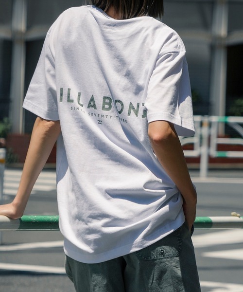 BILLABONG(ビラボン)の「BILLABONG メンズ UNITY LOGO Tシャツ 【2025年夏モデル】/ビラボン半袖バックプリントロゴTシャツ(Tシャツ/カットソー・メンズ・ホワイト/ブラック/ホワイト系その他・MEDIUM/LARGE/X-LARGE)」の9枚目の写真