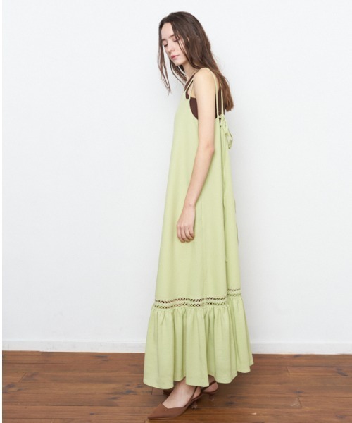 Muel Chic（ミュエルシック）の「Earlene one-piece  アーリーンワンピース（ワンピース・レディース・ブラウン/アイボリー/ミント・FREE）」の18枚目の写真
