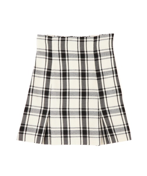 JILL by JILL STUART（ジルバイジルスチュアート）の「◇ボックスプリーツタイトミニスカート（スカート・レディース・ブラック/ホワイト系その他・SMALL/MEDIUM）」の12枚目の写真