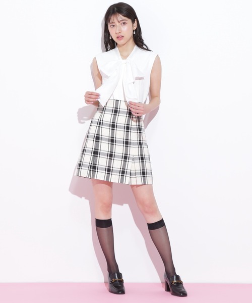 JILL by JILL STUART ジルスチュアート スカート Mサイズ JILL by STUART スカート フロントジップタックスカート