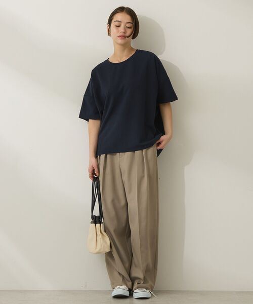 セール】バックフリル半袖プルオーバー（Tシャツ/カットソー