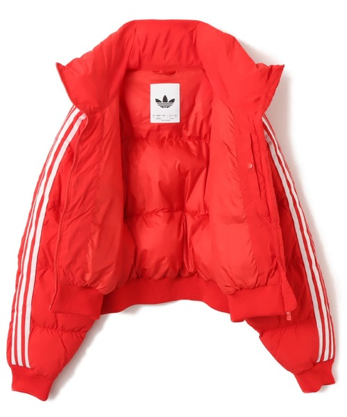 adidas DOWN PUFFER アディダスベロアダウン パファージャケット adidas ADICOLOR CROPPED SYNTHETIC DOWN PUFFER / アディダス アディ