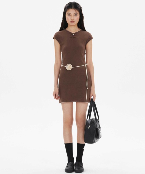 ワンピース EMIS (WOMENS) MINI CORSAGE DRESS 5BSH109 WOMENS) MINI CORSAGE DRESS（ワンピース）｜EMIS（イミス）の