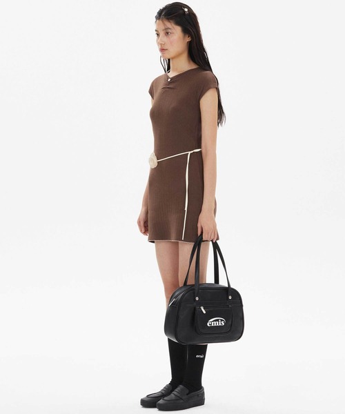 ワンピース EMIS (WOMENS) MINI CORSAGE DRESS 5BSH109 WOMENS) MINI CORSAGE DRESS(ワンピース)|EMIS(イミス)の