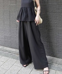 CORNERS（コーナーズ）の「ウエストギャザードロストイージーパンツ（その他パンツ）」