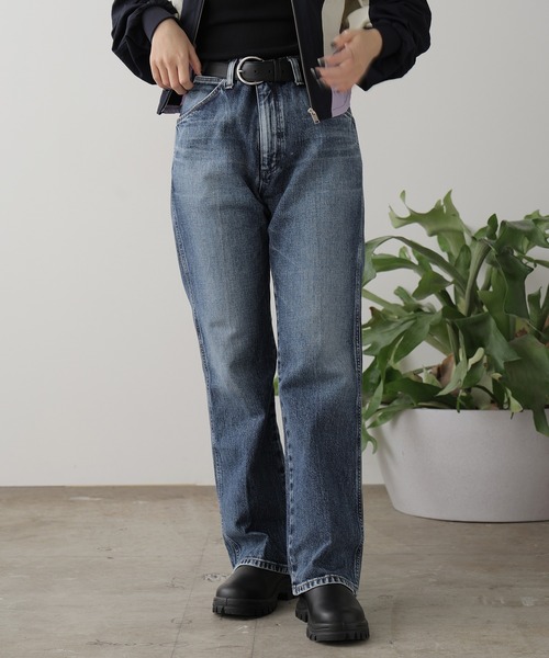 【新品】Wrangler　ラングラー　エンブロイダリー フレアデニムパンツ　S セール】Wrangler/ラングラー FLARE JEAN/フレア ジーンズ