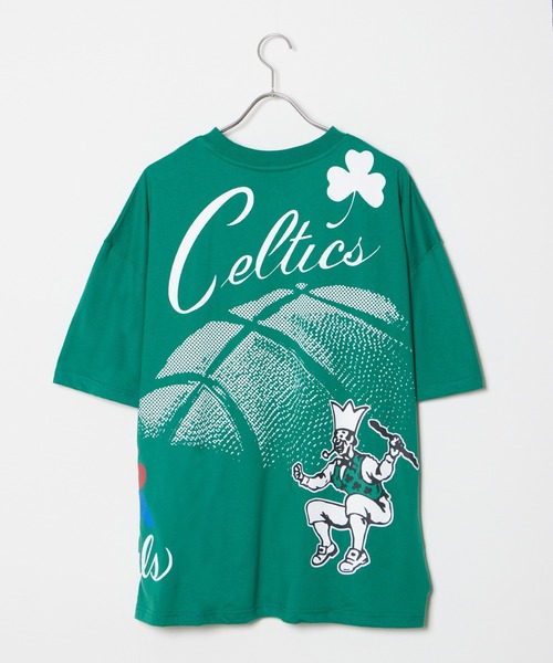 【タグ付き】NBA Tシャツ　ミッチェル&ネス ミッチェル & ネスの NBA V ネック レトロ T シャツ - メンズ