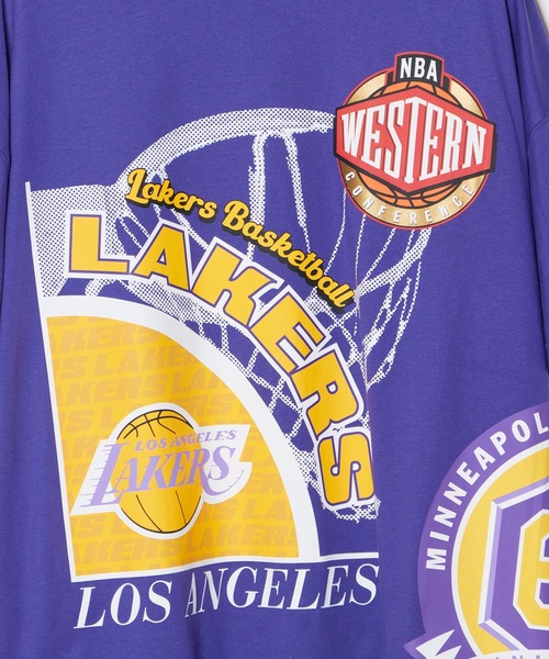 Mitchell&Ness/ミッチェル&ネス Logo Blast SS Tee 半袖Tシャツ