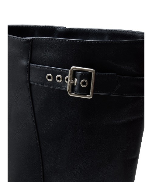 SIDE WAVE BUCKLE LONG BOOTS（ブーツ）｜Ameri（アメリ）の