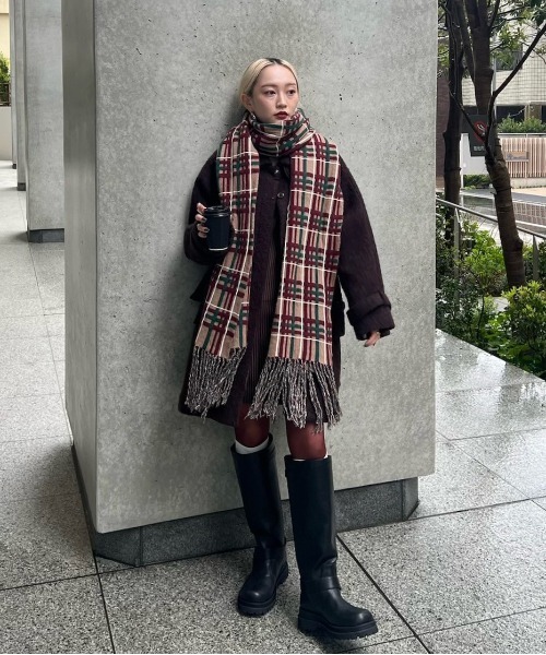 SIDE WAVE BUCKLE LONG BOOTS（ブーツ）｜Ameri（アメリ）の