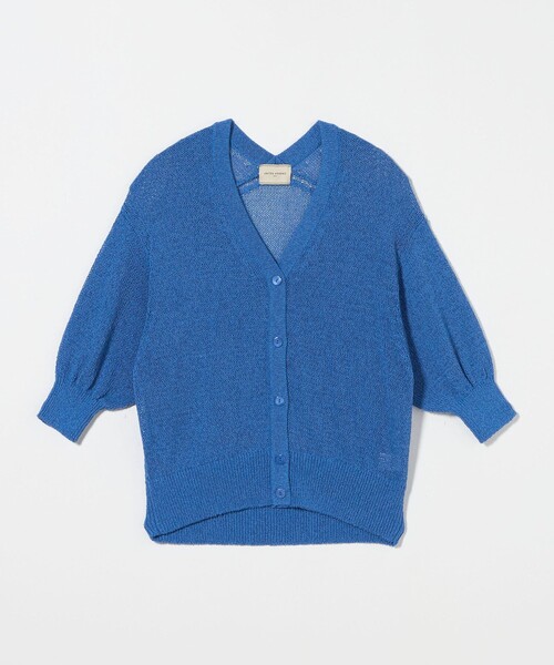 UNITED ARROWS（ユナイテッドアローズ）の「ペーパー ハーフスリーブ カーディガン（カーディガン/ボレロ・レディース・ロイヤルブルー/ナチュラル/グレー系・FREE）」の16枚目の写真